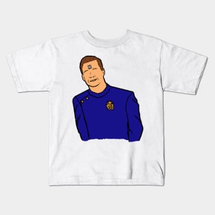 Arnold Rimmer From Red Dwarf Kids T-Shirt